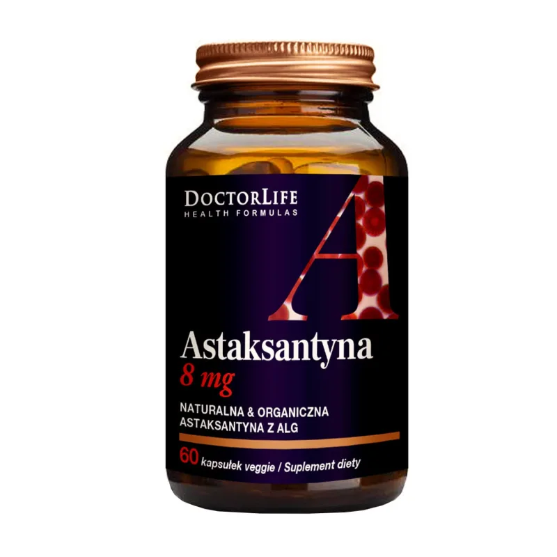 Doctor Life Astaxanthin 8 mg, 60 capsule vegetale — preț și oferte