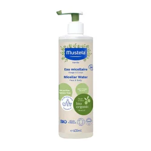 Mustela Bio, apă micelară, fără clătire, 400 ml