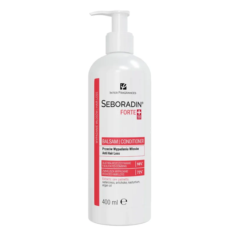 Seboradin Forte, balsam împotriva căderii părului, 400 ml — preț și oferte