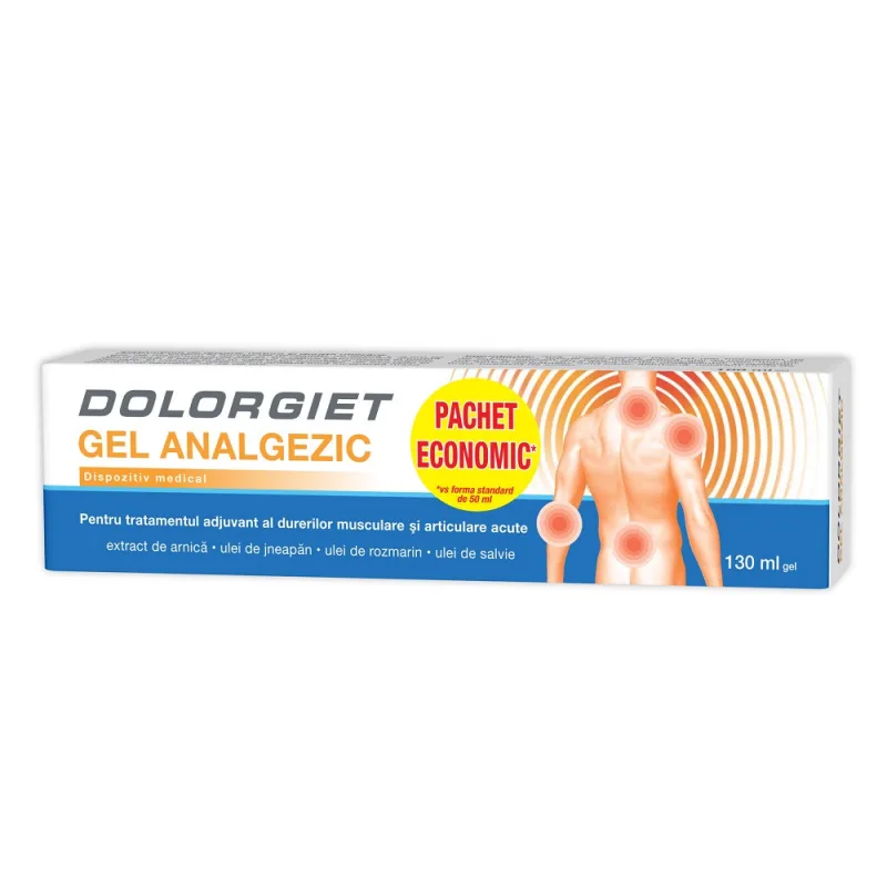 Dolorgiet gel analgezic x 130ml -Zdrovit — preț și oferte