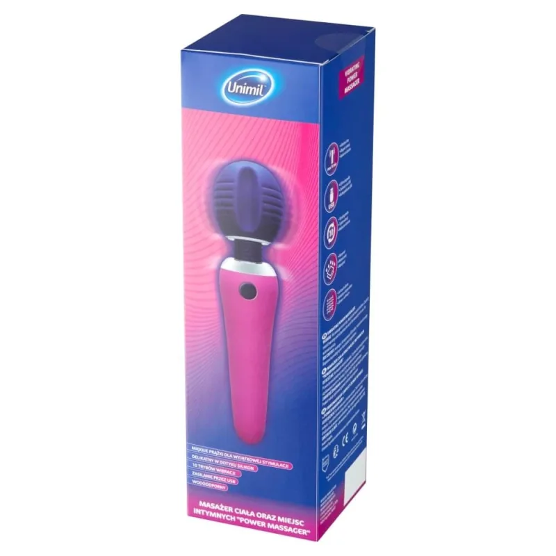 Unimil Power Massager, aparat de masaj pentru corp și zone intime — preț și oferte