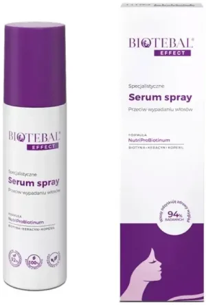 Biotebal Effect, Serum spray specializat împotriva căderii părului, 130 ml