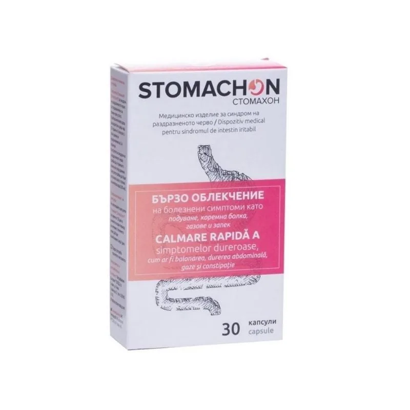 Stomachon, 30 capsule, NaturPharma — preț și oferte