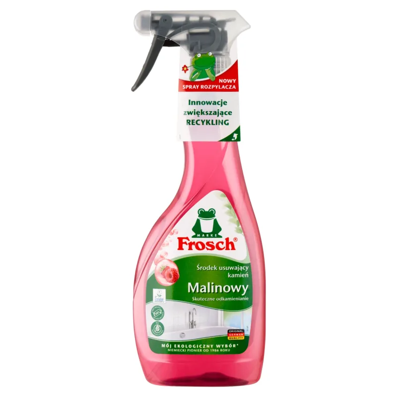 Frosch, detartrant de calcar, zmeură, spray, 500 ml — preț și oferte