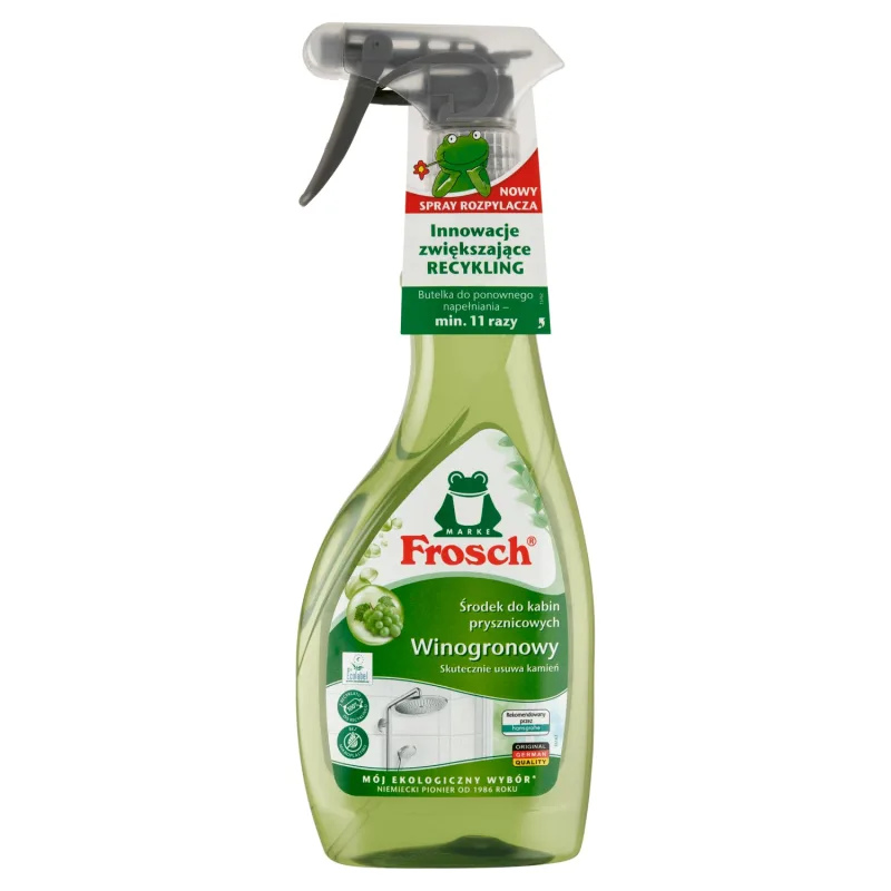 Frosch, detergent pentru duș, struguri, spray, 500 ml — preț și oferte