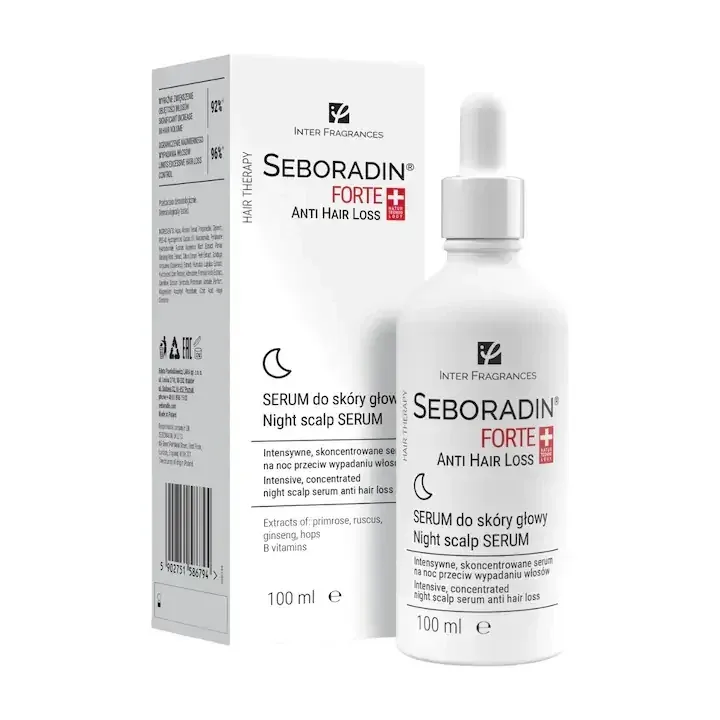 Seboradin Forte, Anti Hair Loss, ser împotriva căderii părului, 100 ml — preț și oferte