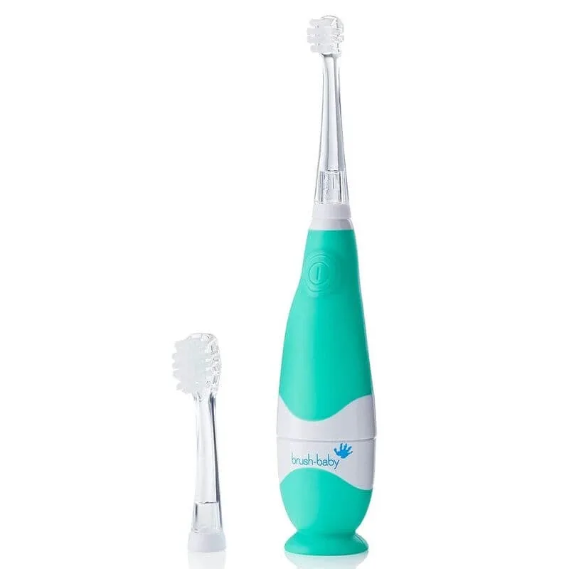 Brush-Baby BabySonic, periuță de dinți sonică pentru copii, marină, 0-3 ani, 1 bucată — preț și oferte