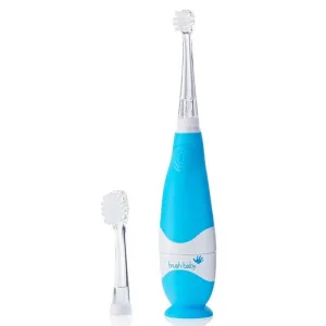 Brush-Baby BabySonic Pro, periuță de dinți sonică pentru copii, albastru, 0-3 ani, 1 bucată