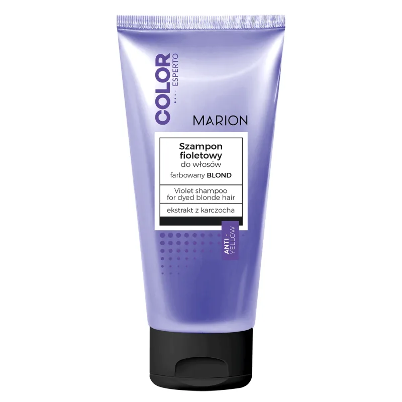 Marion Color Esperto, șampon violet pentru părul vopsit, blond, 200 ml — preț și oferte
