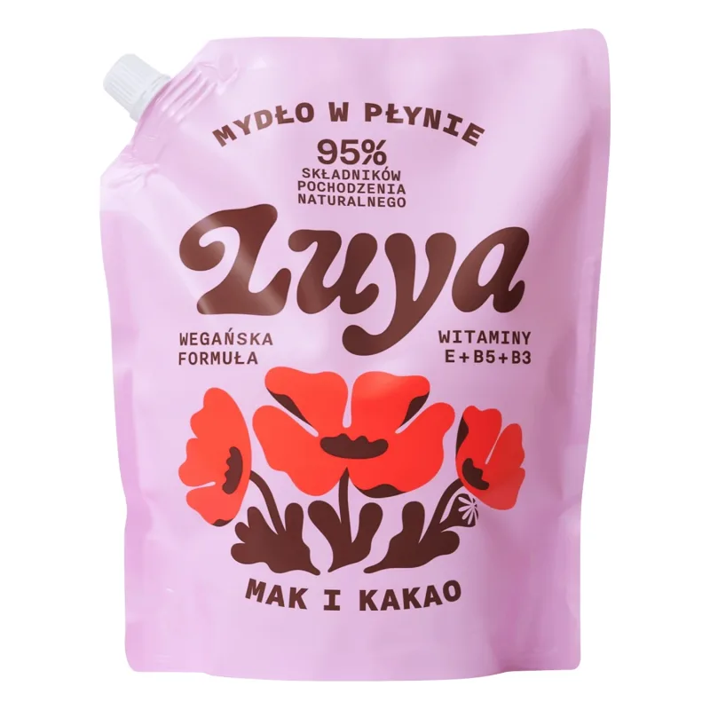 Luya, săpun lichid, mac și cacao, stoc, 800 ml — preț și oferte