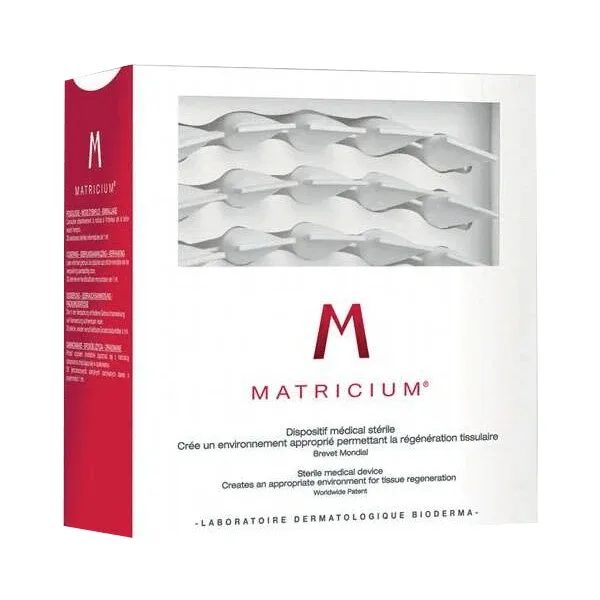Bioderma Matricium, regenerare intensivă a pielii, 1 ml x 30 fiole — preț și oferte