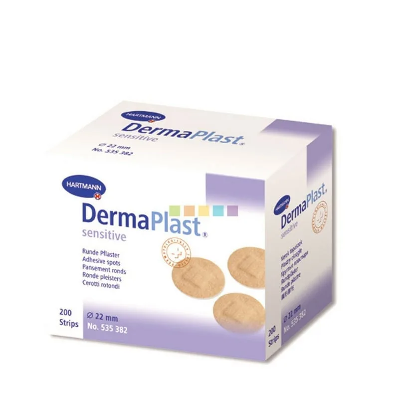 Plasturi post injectie HartMann Dermaplast rotunzi, 200 bucati — preț și oferte