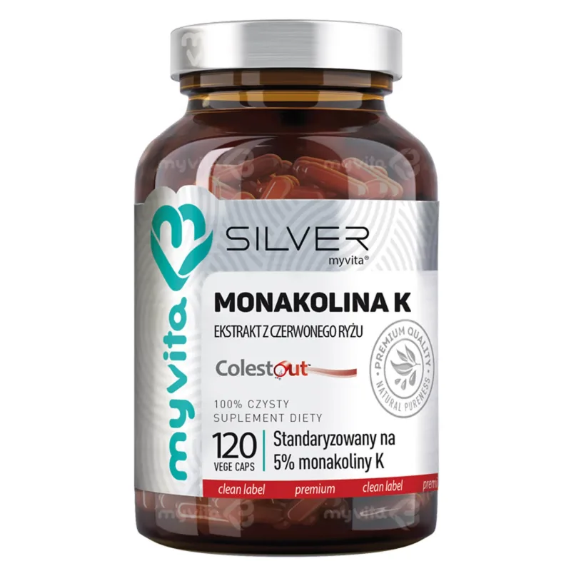 MyVita Silver Monacolin K, 120 capsule vegetale — preț și oferte