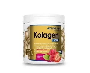 Activlab Pharma Collagen Extra, aromă de căpșuni și zmeură, 300 g