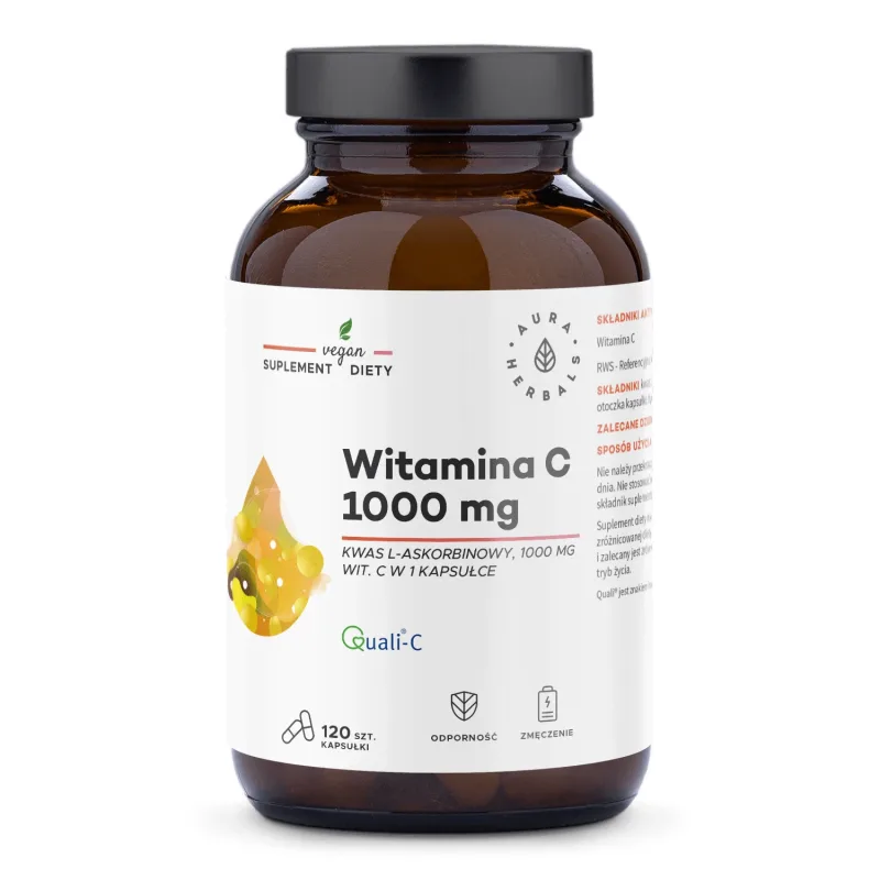 Aura Herbals Vitamina C 1000 mg, 120 capsule — preț și oferte