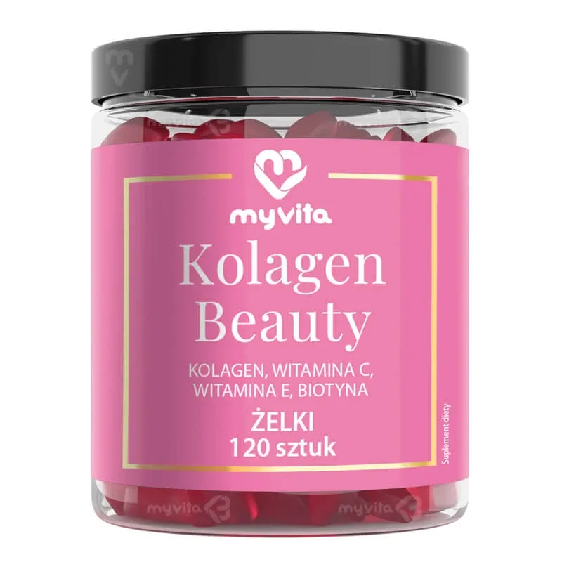 MyVita Kolagen Beauty, role de jeleu, 120 bucăți — preț și oferte