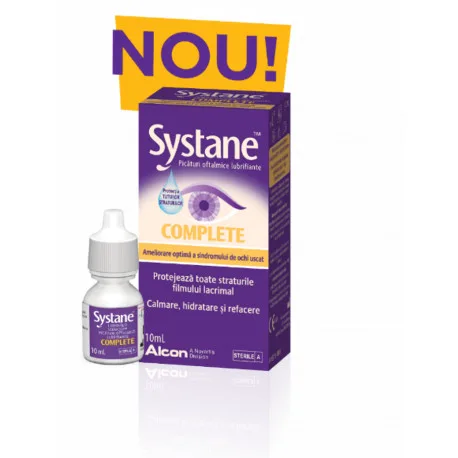 Systane Complete 10ml, Alcon — preț și oferte