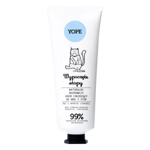 Yope Restful Feet, Cremă răcoritoare naturală pentru picioare și picioare, 75 ml