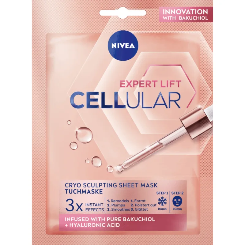 Nivea Cellular Expert Lift, mască de foi, răcoritoare și modelatoare, 1 bucată — preț și oferte