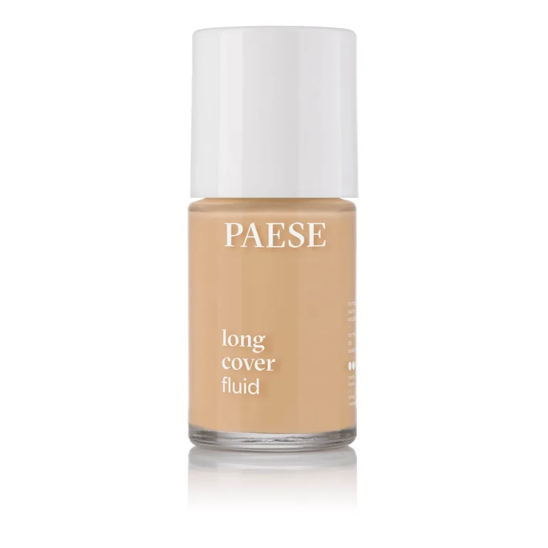 Paese Long Cover Fluid, fond de ten opac, 2.5 Warm Beige, 30 ml — preț și oferte