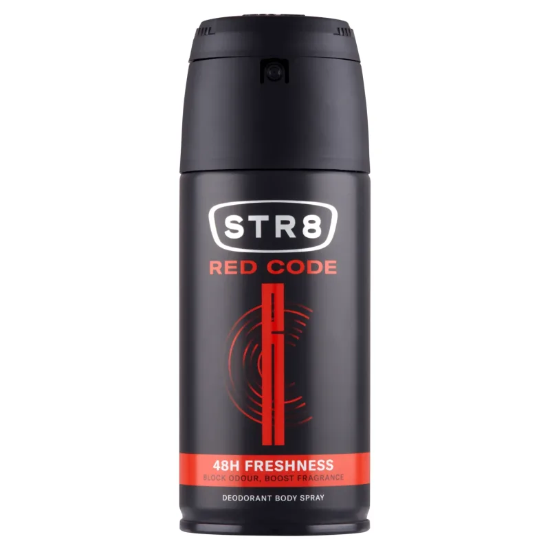 STR8 Red Code set, deodorant, 85 ml + deodorant spray, 150 ml — preț și oferte