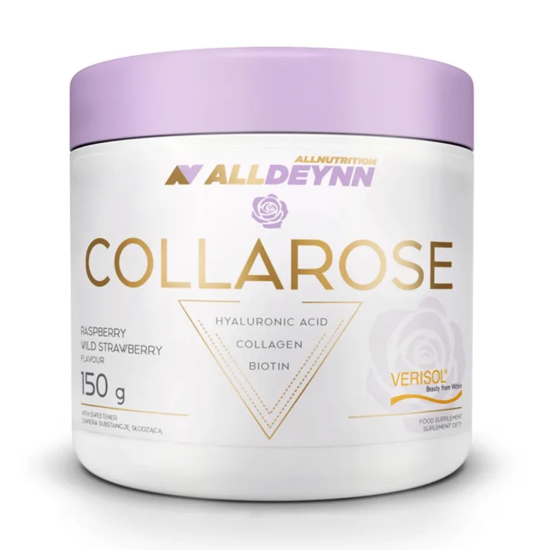 Allnutrition Alldeynn CollaRose, aromă de zmeură și căpșuni, 150 g — preț și oferte