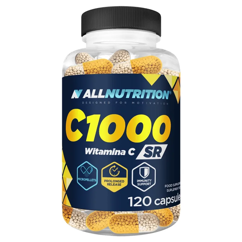 Allnutriton C1000 SR, vitamina C 1000 mg, 120 capsule ALLNUTRITION — preț și oferte