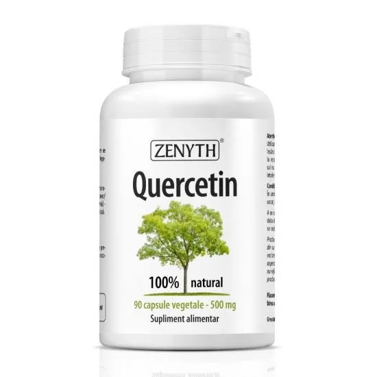 Quercetin 500mg, 90 capsule, Zenyth — preț și oferte