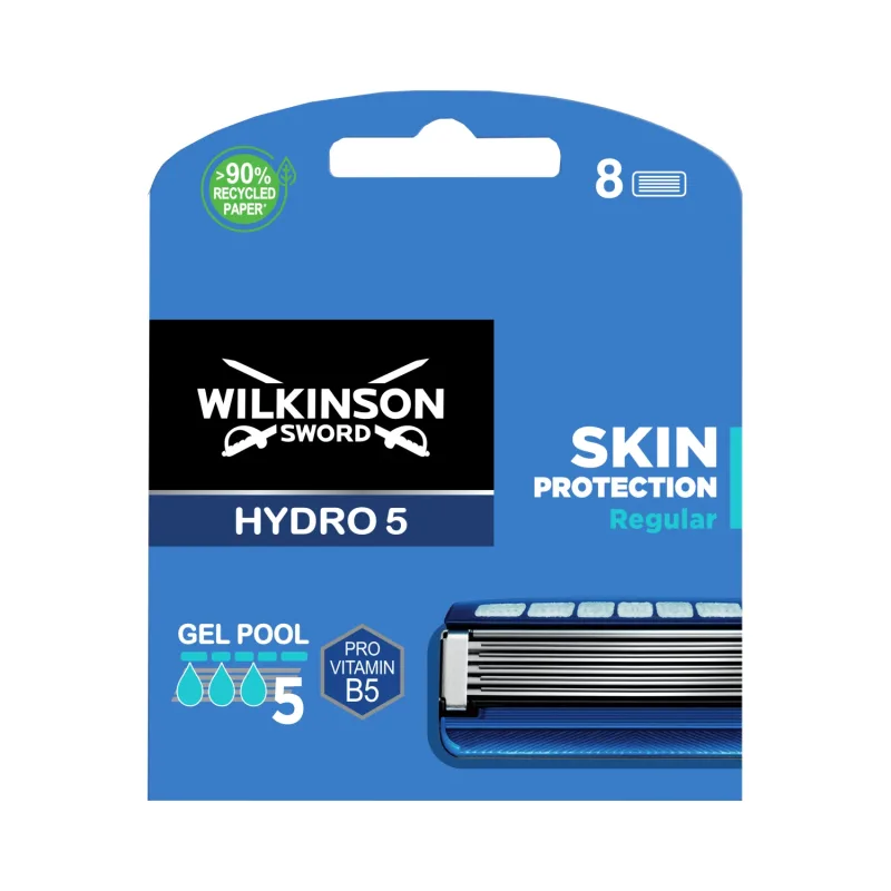Wilkinson Sword Hydro 5, cartușe de schimb, Skin Protection Regular, 8 bucăți — preț și oferte