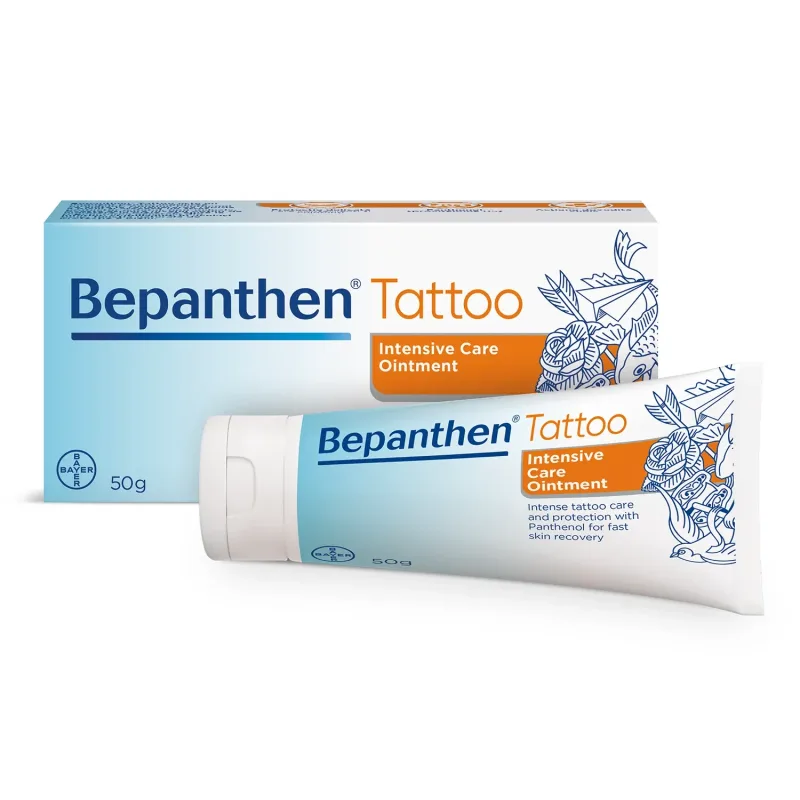 Bepanthen Tattoo, unguent pentru tatuaje, 50 g — preț și oferte