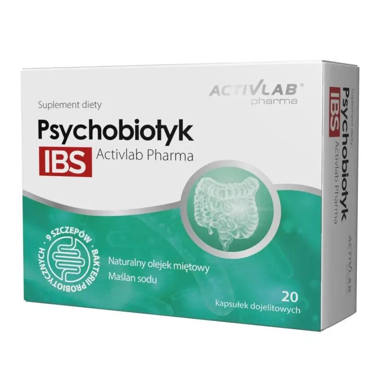 Activlab Pharma Psychobiotic IBS, 20 capsule enterale — preț și oferte