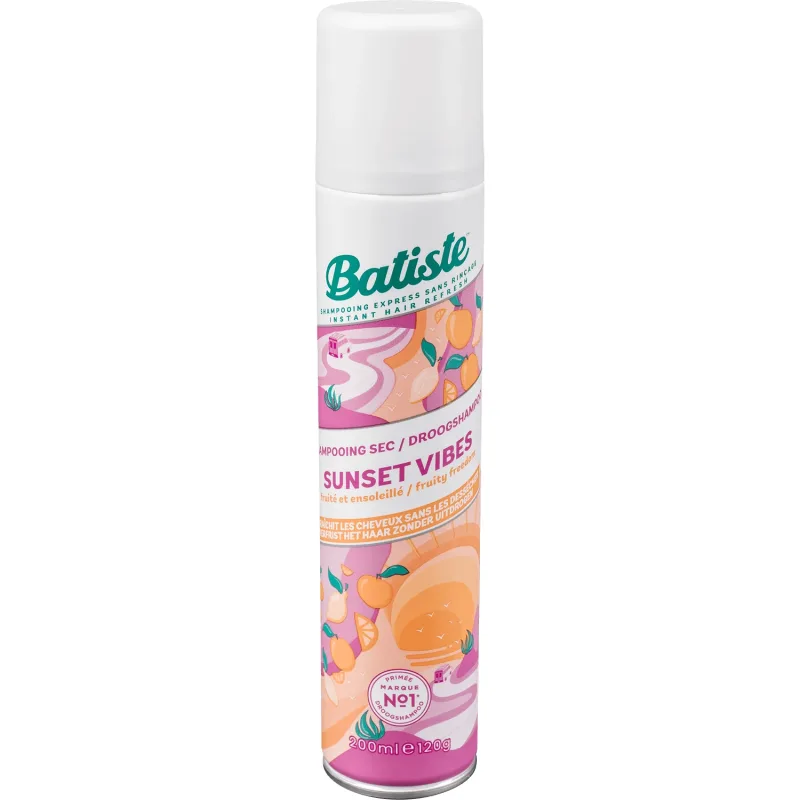 Batiste Sunset Vibes, șampon uscat, 200 ml — preț și oferte