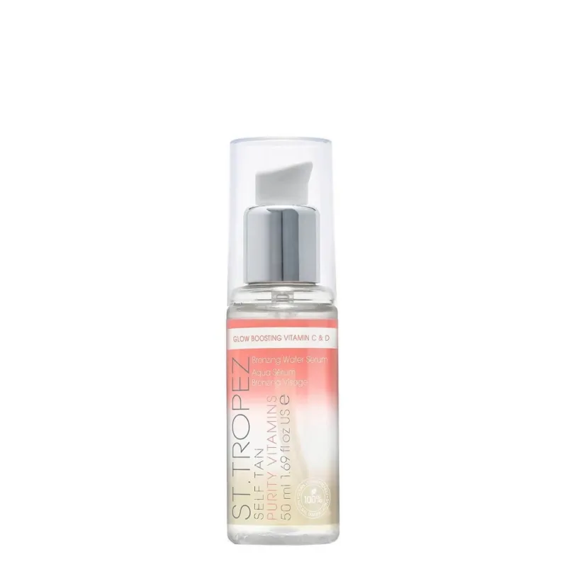 St. Tropez Self Tan Purity Vitamins, Gel autobronzant transparent pentru față, 50 ml — preț și oferte