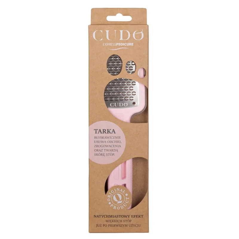 Miracle Paper Edition Express Pedicure, răzătoare pentru picioare, roz, 1 bucată Cudo — preț și oferte