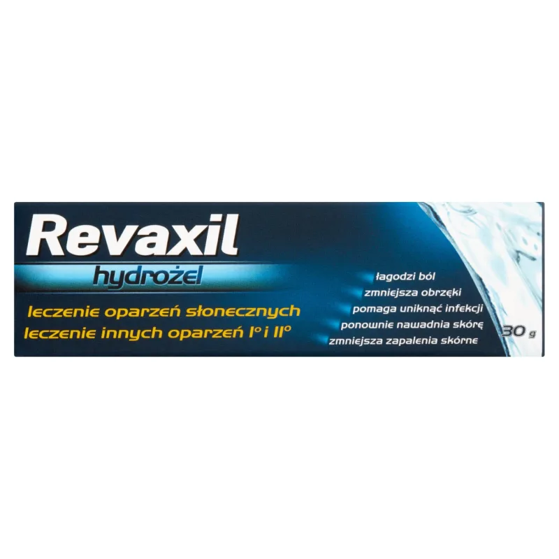 Revaxil, hidrogel pentru arsuri, 30 g — preț și oferte