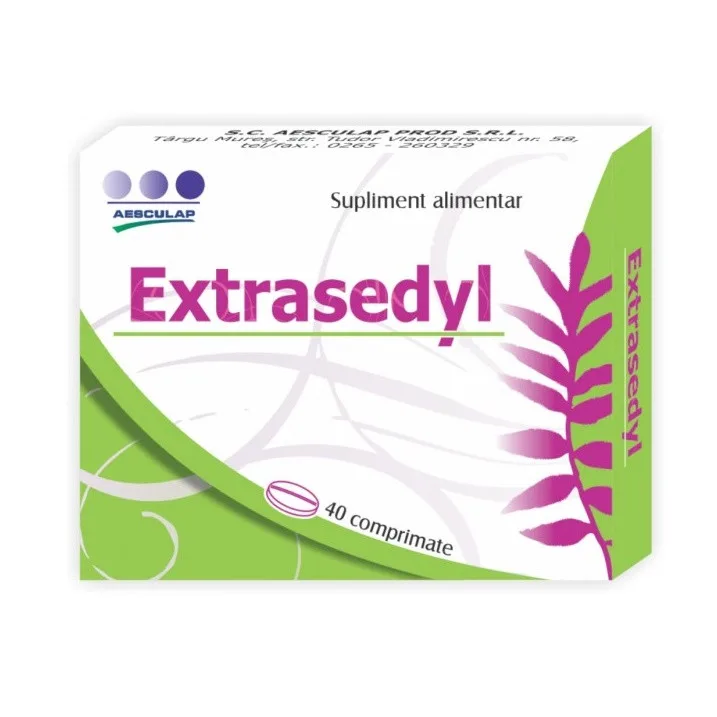 Extrasedyl, 40 comprimate, Aesculap — preț și oferte