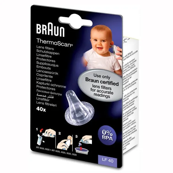 Braun LF40, capace de termometru, 40 de bucăți — preț și oferte