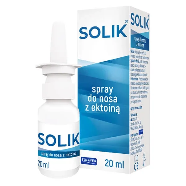Solik, spray nazal cu ectoină, 20 ml — preț și oferte