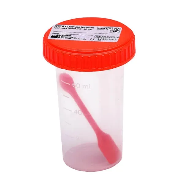 Recipient pentru analize fecale și de urină, steril, multi, 60 ml — preț și oferte