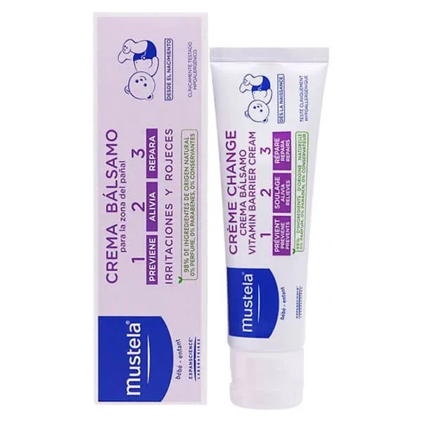 Mustela Bebe Enfant, Cremă de schimb 1-2-3, de la naștere, 150 ml — preț și oferte