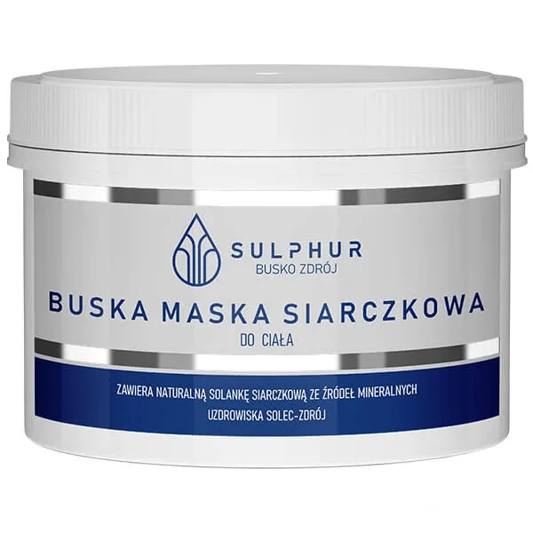 Sulphur Kuracja Siarczkowa, buska maska siarczkowa do ciała, 500 g — preț și oferte