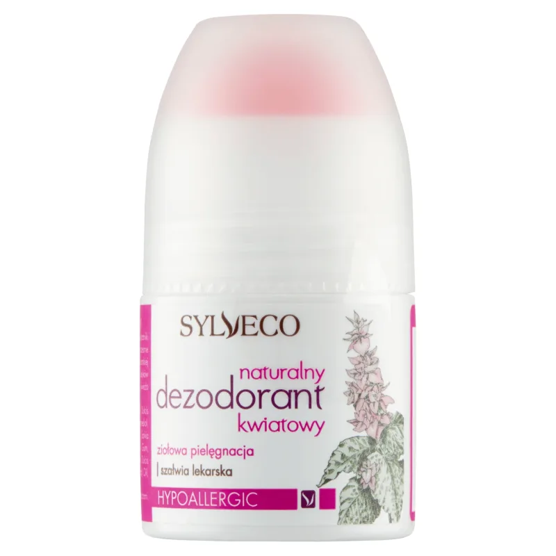 Sylveco, deodorant natural floral, roll-on, 50 ml — preț și oferte