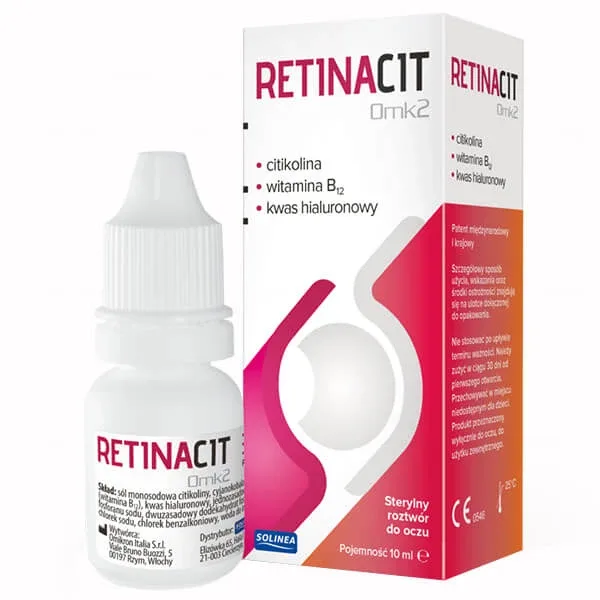 Retinacit Omk2, picături pentru ochi, 10 ml — preț și oferte
