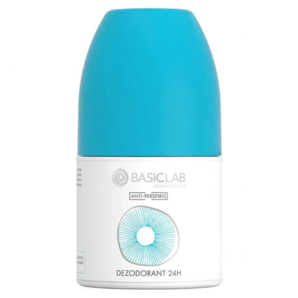 BasicLab Anti-Perspiris, Deodorant roll-on de 24 de ore, 60 ml — preț și oferte