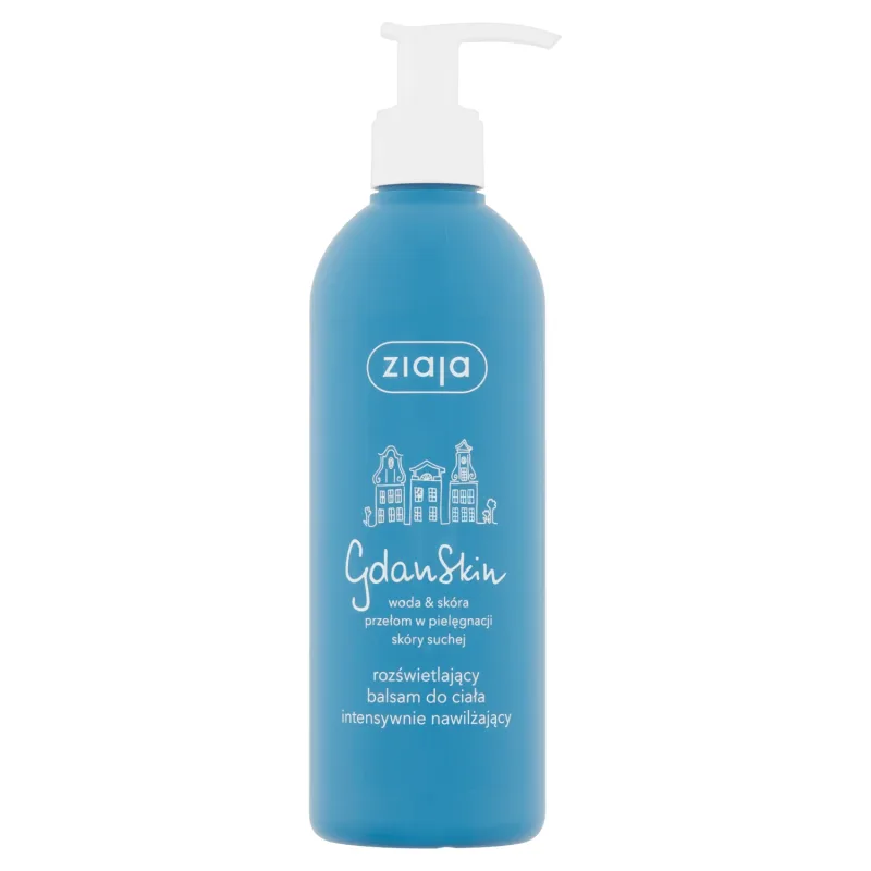 Ziaja GdanSkin, Loțiune de corp iluminatoare, Hidratare intensă, 300 ml — preț și oferte