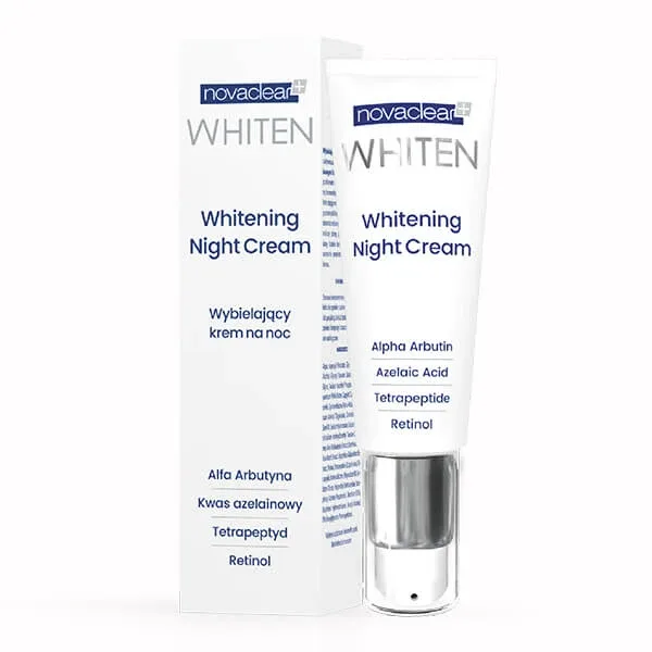 Novaclear Whiten, cremă de față pentru albire, cremă de noapte, 50 ml — preț și oferte