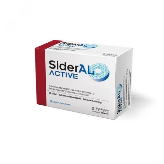 SiderAL ACTIVE, 30 plicuri, Solacium Pharma — preț și oferte