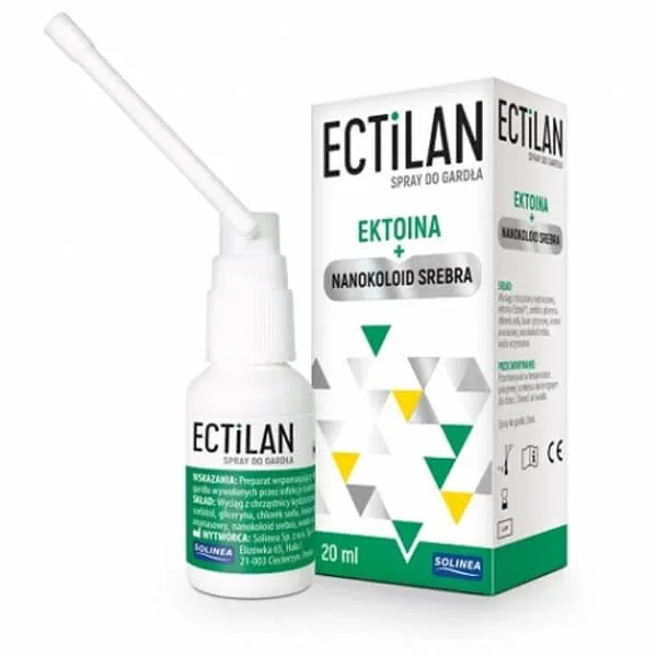 Ectilan, spray pentru gât, 20 ml — preț și oferte