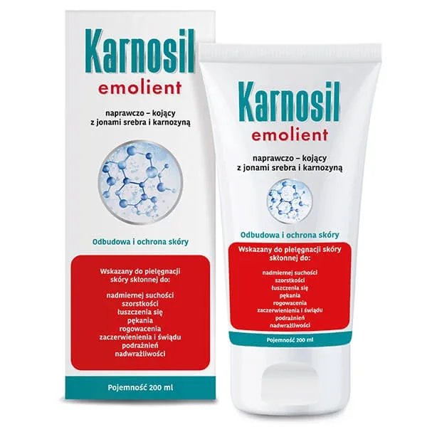 Karnosil Emolient reparator și calmant cu ioni de argint și carnosină, 200 ml — preț și oferte