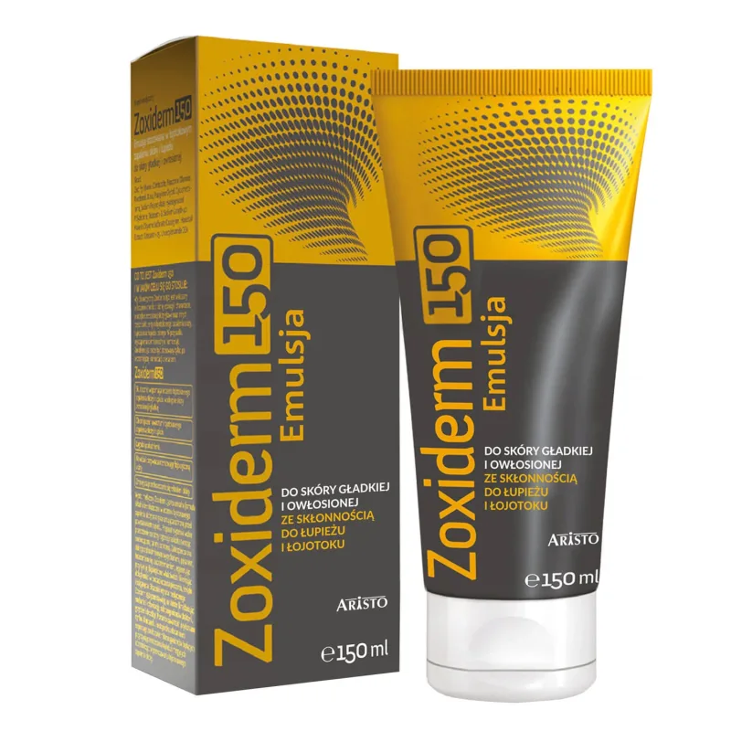 Zoxiderm, Emulsie anti-mătreață pentru piele netedă și păroasă, 150 ml Axxon — preț și oferte